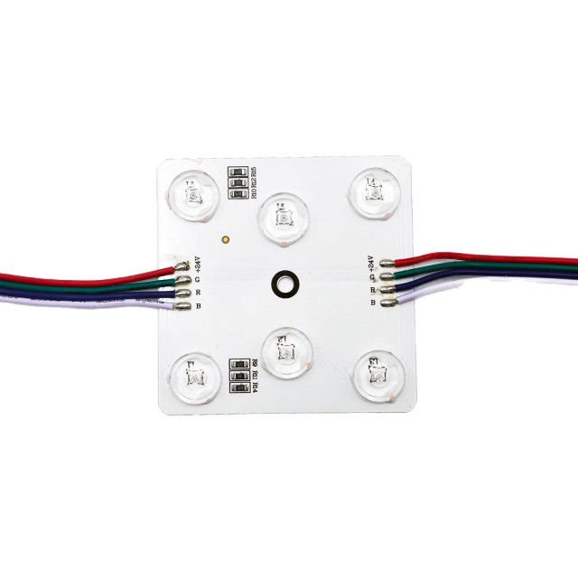 24V 6-LED RGB Full Color Pixel Block Light – Diffuse Reflection Addressable Module for Soft Film Ceiling, Light Box & Ambient Blockchain Lighting,Whymelighting – Pro LED Strips & Diffused Blocks, Factory Direct,24V 6-LED RGB Full Color Pixel Block Light – Diffuse Reflection Addressable Module for Soft Film Ceiling, Light Box & Ambient Blockchain Lighting