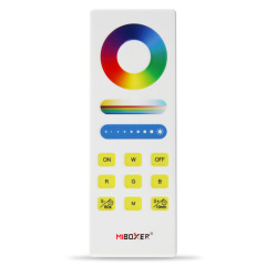 MiBoxer FUT088 RGB+CCT Full Touch LED Remote Control - 2.4GHz RF Single Zone Smart Lighting Controller,Whymelighting – Pro LED Strips & Diffused Blocks, Factory Direct,MiBoxer FUT088 RGB+CCT Full Touch LED Remote Control - 2.4GHz RF Single Zone Smart Lighting Controller
