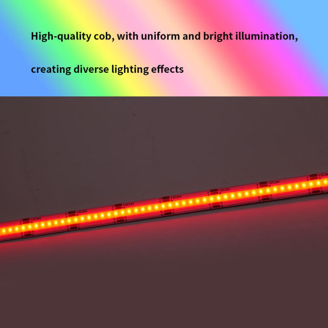 24V RGB COB LED Strip 10mm Wide 840 LEDs/m – Dotless Flexible Color Changing Tape Light for Architectural, Cove, Retail & Smart Home Lighting,Whymelighting – Pro LED Strips & Diffused Blocks, Factory Direct,24V RGB COB LED Strip 10mm Wide 840 LEDs/m – Dotless Flexible Color Changing Tape Light for Architectural, Cove, Retail & Smart Home Lighting