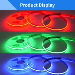 24V RGB COB LED Strip 10mm Wide 840 LEDs/m – Dotless Flexible Color Changing Tape Light for Architectural, Cove, Retail & Smart Home Lighting,Whymelighting – Pro LED Strips & Diffused Blocks, Factory Direct,24V RGB COB LED Strip 10mm Wide 840 LEDs/m – Dotless Flexible Color Changing Tape Light for Architectural, Cove, Retail & Smart Home Lighting
