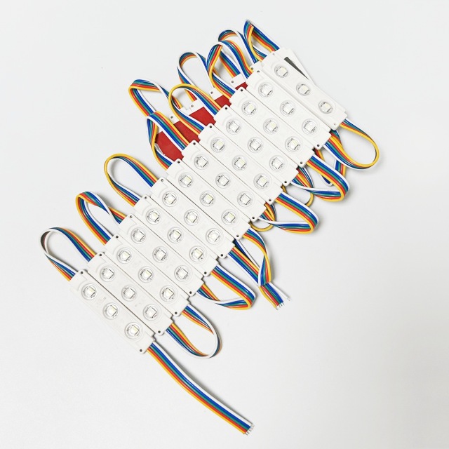 7515 RGBW LED Sign Module 75×15mm 3+1 LED Injection-Molded Lens Module IP67 Waterproof Color-Changing Light for Channel Letters Light Box,Whymelighting – Pro LED Strips & Diffused Blocks, Factory Direct,7515 RGBW LED Sign Module 75×15mm 3+1 LED Injection-Molded Lens Module IP67 Waterproof Color-Changing Light for Channel Letters Light Box