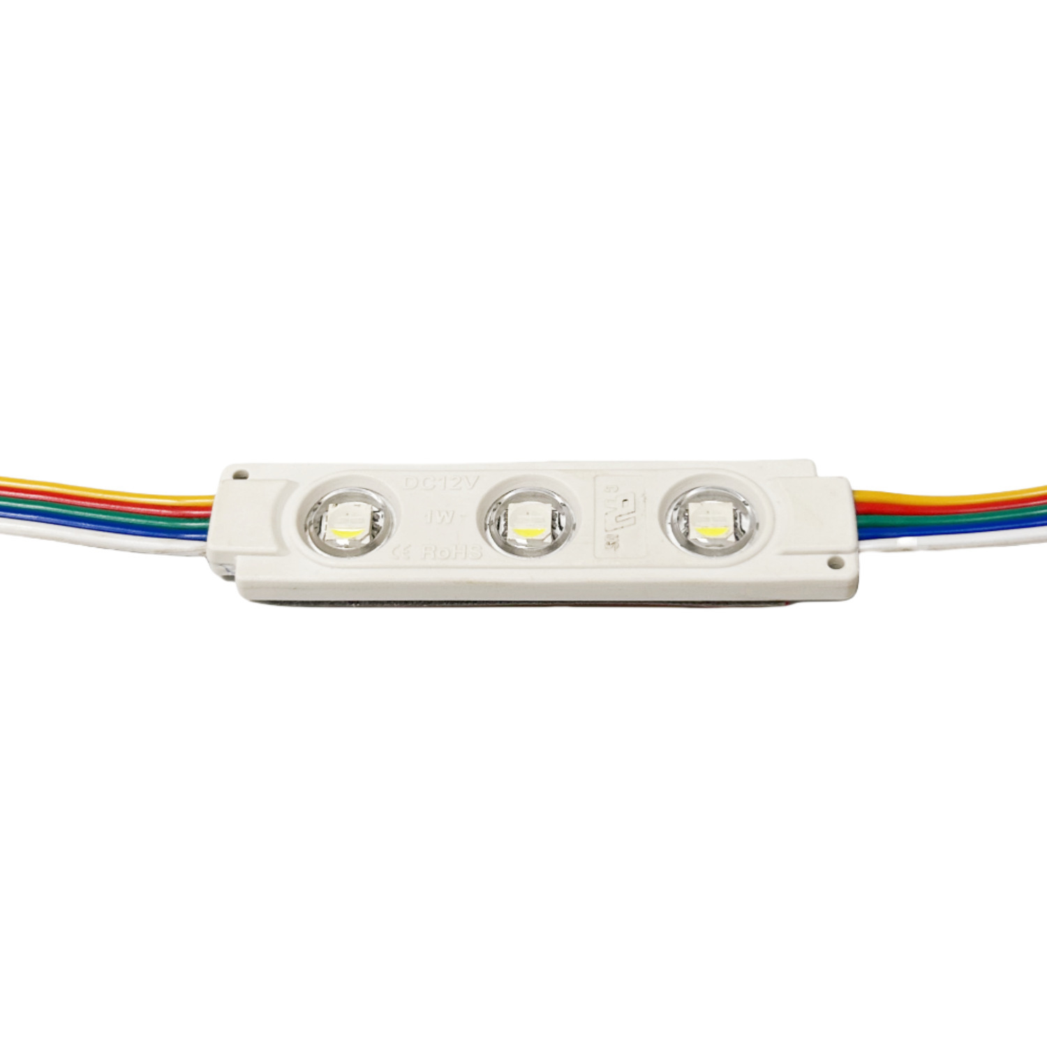 7515 RGBW LED Sign Module 75×15mm 3+1 LED Injection-Molded Lens Module IP67 Waterproof Color-Changing Light for Channel Letters Light Box,Whymelighting – Pro LED Strips & Diffused Blocks, Factory Direct,7515 RGBW LED Sign Module 75×15mm 3+1 LED Injection-Molded Lens Module IP67 Waterproof Color-Changing Light for Channel Letters Light Box