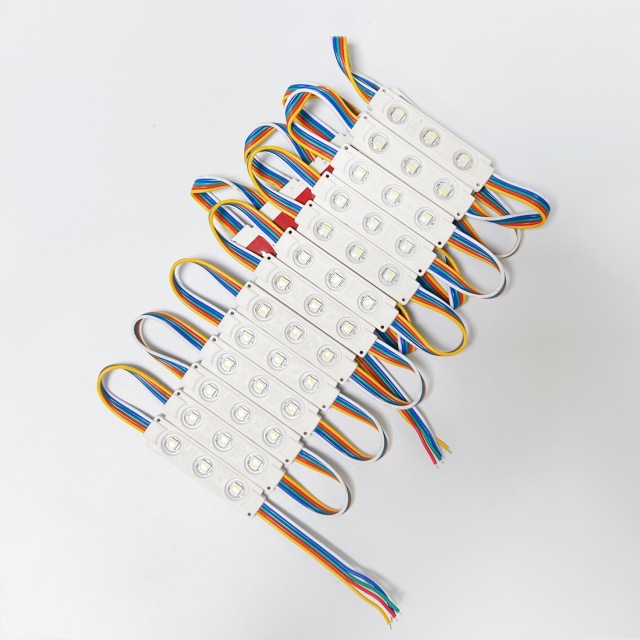 7515 RGBW LED Sign Module 75×15mm 3+1 LED Injection-Molded Lens Module IP67 Waterproof Color-Changing Light for Channel Letters Light Box,Whymelighting – Pro LED Strips & Diffused Blocks, Factory Direct,7515 RGBW LED Sign Module 75×15mm 3+1 LED Injection-Molded Lens Module IP67 Waterproof Color-Changing Light for Channel Letters Light Box