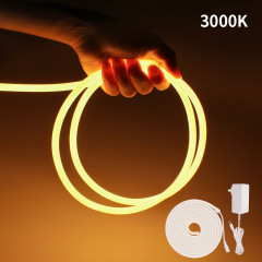24V 360 8.5mm Degree Round Neon Flex LED Strip Light, 10W/M 320LEDs/M Silicone Diffuser Tube, 3M/9.8FT Flexible Circular LED Rope Light for Signage & Ambiance,Whymelighting – Pro LED Strips & Diffused Blocks, Factory Direct,24V 360 8.5mm Degree Round Neon Flex LED Strip Light, 10W/M 320LEDs/M Silicone Diffuser Tube, 3M/9.8FT Flexible Circular LED Rope Light for Signage & Ambiance