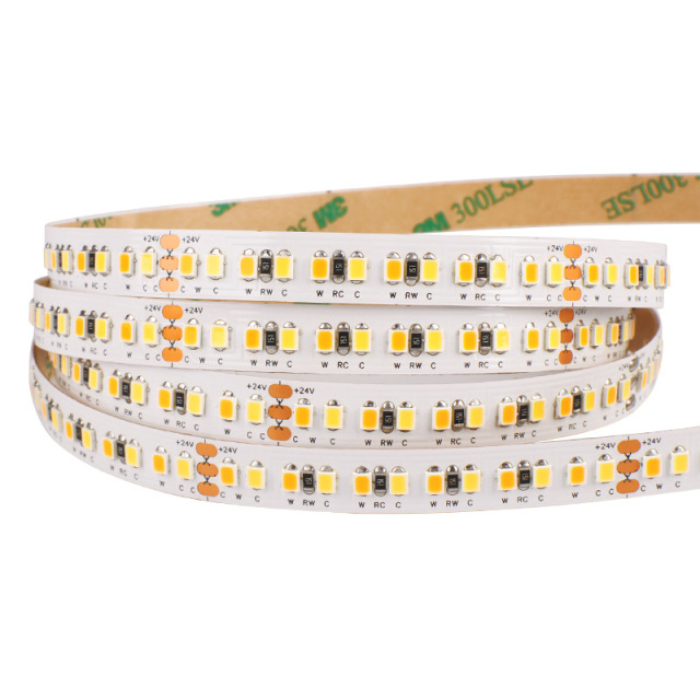 10mm 2835 3-CCT Tunable White LED Strip 24V 19W/m 192LEDs/m 2700K+4000K+6500K Smart Dimmable Dual-Layer PCB Indoor Lighting Tape,Whymelighting – Pro LED Strips & Diffused Blocks, Factory Direct,10mm 2835 3-CCT Tunable White LED Strip 24V 19W/m 192LEDs/m 2700K+4000K+6500K Smart Dimmable Dual-Layer PCB Indoor Lighting Tape