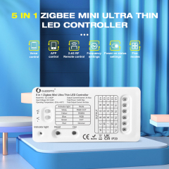 GLEDOPTO GL-C-002P ZigBee 3.0 Mini Ultra-Thin 5-in-1 LED Controller, RGBCCT/RGBW/RGB/CCT/Dimmer, DC5–24V 6A, 70×36×10mm, 2.4G RF, for Hue / Home Assistant / SmartThings / Zigbee2MQTT,Whymelighting – Pro LED Strips & Diffused Blocks, Factory Direct,GLEDOPTO GL-C-002P ZigBee 3.0 Mini Ultra-Thin 5-in-1 LED Controller, RGBCCT/RGBW/RGB/CCT/Dimmer, DC5–24V 6A, 70×36×10mm, 2.4G RF, for Hue / Home Assistant / SmartThings / Zigbee2MQTT
