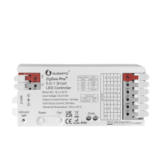GLEDOPTO GL-C-201P ZigBee 3.0 Pro+ 5-in-1 PWM LED Controller, 20A Max RGBCCT/RGBW/RGB/CCT/Dimmer Strip Controller, DC12–24V, Quick-Connect, 2.4G RF, for Hue / Home Assistant / SmartThings / Zigbee2MQTT,Whymelighting – Pro LED Strips & Diffused Blocks, Factory Direct,GLEDOPTO GL-C-201P ZigBee 3.0 Pro+ 5-in-1 PWM LED Controller, 20A Max RGBCCT/RGBW/RGB/CCT/Dimmer Strip Controller, DC12–24V, Quick-Connect, 2.4G RF, for Hue / Home Assistant / SmartThings / Zigbee2MQTT
