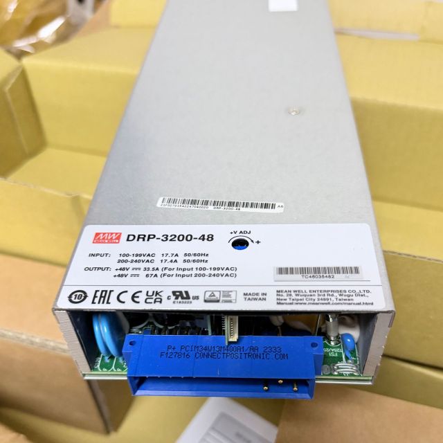 Mean Well DRP-3200-48 3216W 48V 67A 1U Rack/Enclosed AC/DC Front-End Power Supply, Active PFC, PMBus/CANBus, OR-ing FET Hot-Swap,Whymelighting – Pro LED Strips & Diffused Blocks, Factory Direct,Mean Well DRP-3200-48 3216W 48V 67A 1U Rack/Enclosed AC/DC Front-End Power Supply, Active PFC, PMBus/CANBus, OR-ing FET Hot-Swap