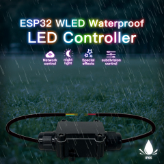 GLEDOPTO GL-C-012WL ESP32 WLED Waterproof LED Controller, IP65 Single-Channel Addressable LED Controller, DC5–24V 10A WiFi, for WS2812B SK6812 WS2815 WS2811 SM16703 Pixel LED Strip, Outdoor Kitchen Garden Aquarium,Whymelighting – Pro LED Strips & Diffused Blocks, Factory Direct,GLEDOPTO GL-C-012WL ESP32 WLED Waterproof LED Controller, IP65 Single-Channel Addressable LED Controller, DC5–24V 10A WiFi, for WS2812B SK6812 WS2815 WS2811 SM16703 Pixel LED Strip, Outdoor Kitchen Garden Aquarium