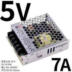 Mean Well LRS-35-5 35W 5V 7A Single Output Enclosed Switching Power Supply, Ultra-Compact 30mm Low Profile, Universal AC Input, Industrial Grade,Whymelighting – Pro LED Strips & Diffused Blocks, Factory Direct,Mean Well LRS-35-5 35W 5V 7A Single Output Enclosed Switching Power Supply, Ultra-Compact 30mm Low Profile, Universal AC Input, Industrial Grade