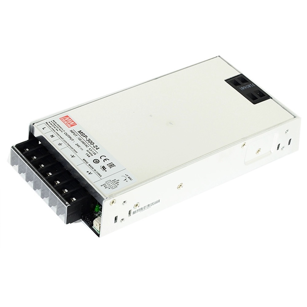 Mean Well MSP-300-24 336W 24V 14A Medical-Grade Enclosed AC/DC Power Supply, Universal Input, Active PFC, 1U 41mm, Remote ON/OFF, Remote Sense, DC-OK, 5V Standby, IEC60601-1MOOP,Whymelighting – Pro LED Strips & Diffused Blocks, Factory Direct,Mean Well MSP-300-24 336W 24V 14A Medical-Grade Enclosed AC/DC Power Supply, Universal Input, Active PFC, 1U 41mm, Remote ON/OFF, Remote Sense, DC-OK, 5V Standby, IEC60601-1MOOP