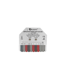 GLEDOPTO GL-C-310WL ESP32 WLED Ultra-Mini Digital LED Controller, WiFi Addressable LED Controller with Mic, DC5–24V 10A, 2-Channel SPI for WS2812B SK6812 WS2815 WS2811 TM1814 Pixel LED Strip, Fit in Wall Box,Whymelighting – Pro LED Strips & Diffused Blocks, Factory Direct,GLEDOPTO GL-C-310WL ESP32 WLED Ultra-Mini Digital LED Controller, WiFi Addressable LED Controller with Mic, DC5–24V 10A, 2-Channel SPI for WS2812B SK6812 WS2815 WS2811 TM1814 Pixel LED Strip, Fit in Wall Box