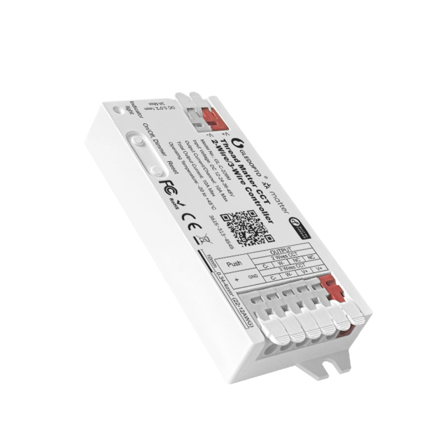 GLEDOPTO GL-C-226M Thread Matter CCT LED Controller, DC12–48V 10A, 2-Wire / 3-Wire Tunable White Strip Controller, Matter over Thread for Apple Home, Google Home, Alexa, Home Assistant,Whymelighting – Pro LED Strips & Diffused Blocks, Factory Direct,GLEDOPTO GL-C-226M Thread Matter CCT LED Controller, DC12–48V 10A, 2-Wire / 3-Wire Tunable White Strip Controller, Matter over Thread for Apple Home, Google Home, Alexa, Home Assistant