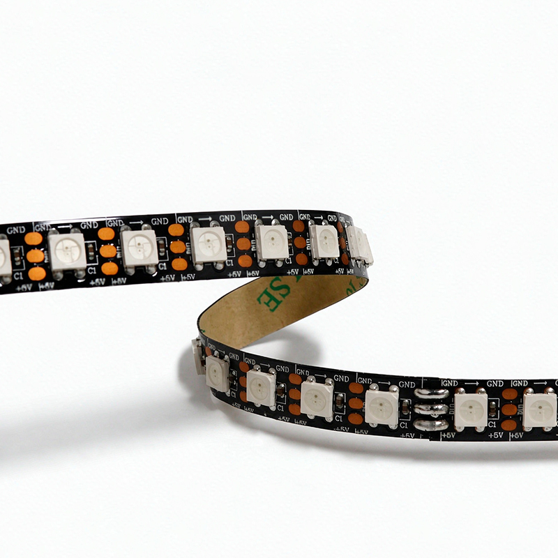 5V 96LED/m WS2812B SK6812 RGB LED Strip, 10mm Black Bare PCB,Whymelighting – Pro LED Strips & Diffused Blocks, Factory Direct,5V 96LED/m WS2812B SK6812 RGB LED Strip, 10mm Black Bare PCB