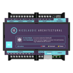 DIN-Rail Network DMX Controller, 1x512ch, Art-Net, RDM, 5 Zones,Whymelighting – Pro LED Strips & Diffused Blocks, Factory Direct,DIN-Rail Network DMX Controller, 1x512ch, Art-Net, RDM, 5 Zones