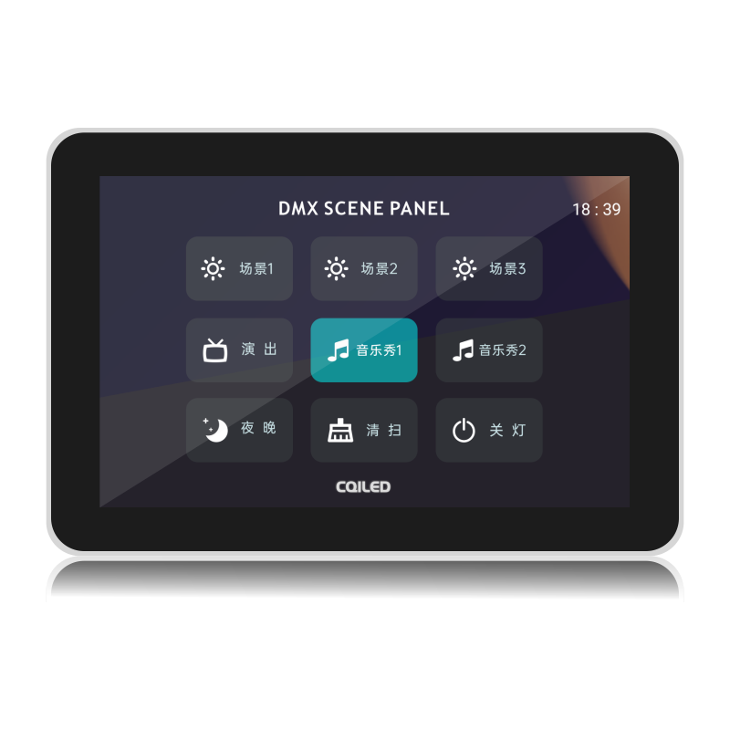 7" Android Smart Scene Panel, UDP/RS485, WiFi/Ethernet, Wall/Desk,Whymelighting – Pro LED Strips & Diffused Blocks, Factory Direct,7" Android Smart Scene Panel, UDP/RS485, WiFi/Ethernet, Wall/Desk