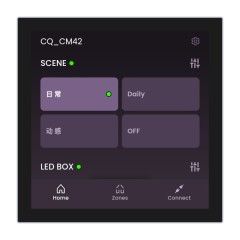 4" PoE Smart Scene Panel, UDP/OSC, DMX Control, 86/Gang Box,Whymelighting – Pro LED Strips & Diffused Blocks, Factory Direct,4" PoE Smart Scene Panel, UDP/OSC, DMX Control, 86/Gang Box