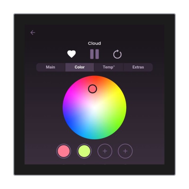 4" PoE Smart Scene Panel, UDP/OSC, DMX Control, 86/Gang Box,Whymelighting – Pro LED Strips & Diffused Blocks, Factory Direct,4" PoE Smart Scene Panel, UDP/OSC, DMX Control, 86/Gang Box