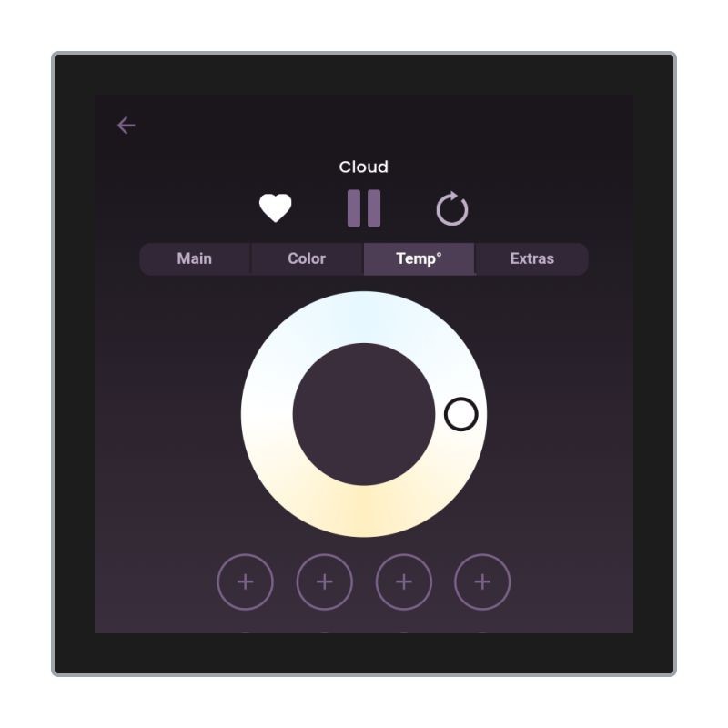 4" PoE Smart Scene Panel, UDP/OSC, DMX Control, 86/Gang Box,Whymelighting – Pro LED Strips & Diffused Blocks, Factory Direct,4" PoE Smart Scene Panel, UDP/OSC, DMX Control, 86/Gang Box