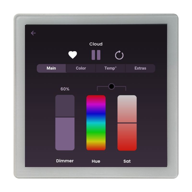 4" Android Smart Scene Panel, UDP/RS485, WiFi/Ethernet, 86 Box,Whymelighting – Pro LED Strips & Diffused Blocks, Factory Direct,4" Android Smart Scene Panel, UDP/RS485, WiFi/Ethernet, 86 Box