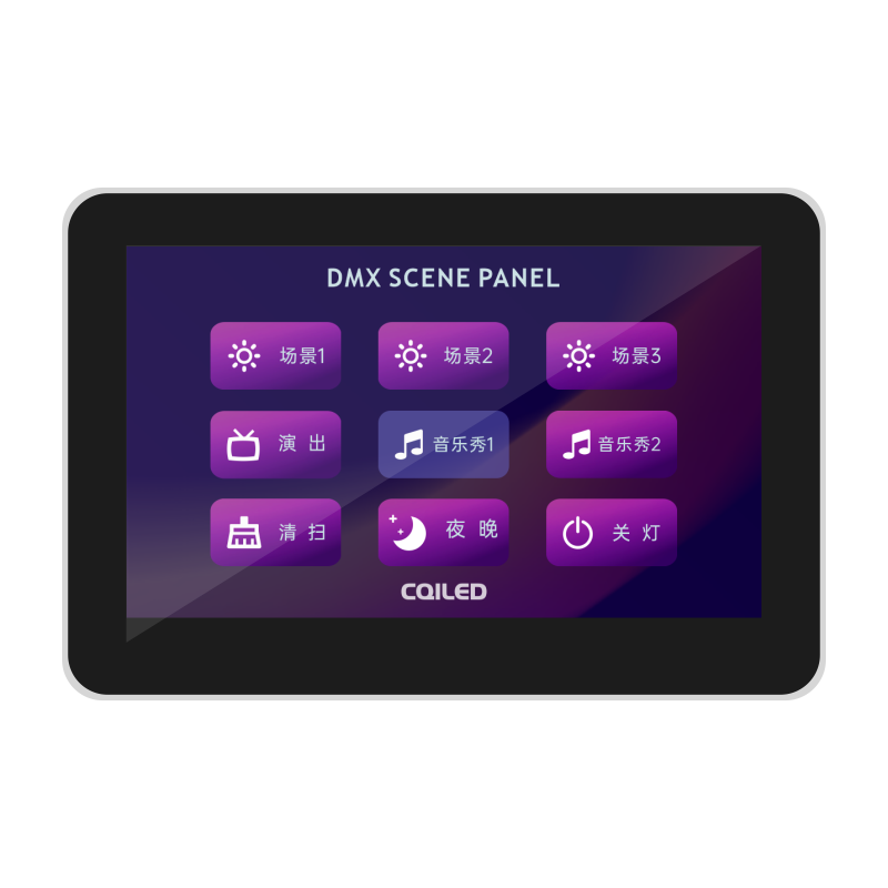 7" Android Smart Scene Panel, UDP/RS485, WiFi/Ethernet, Wall/Desk,Whymelighting – Pro LED Strips & Diffused Blocks, Factory Direct,7" Android Smart Scene Panel, UDP/RS485, WiFi/Ethernet, Wall/Desk