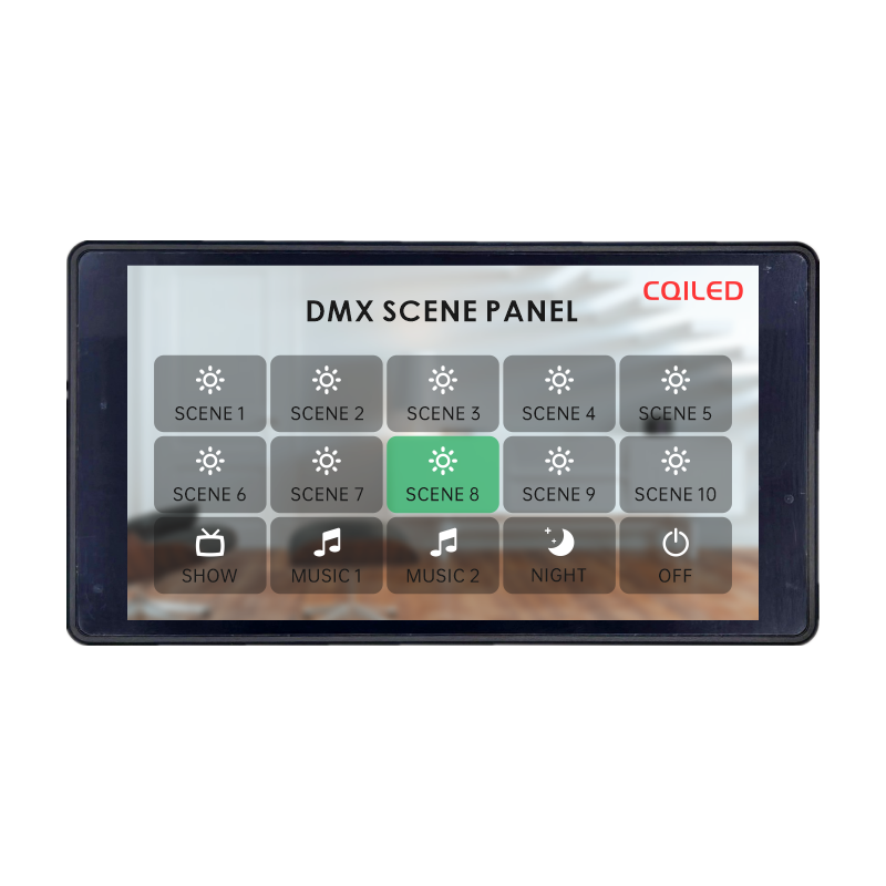 5" DMX Scene Panel, PoE, UDP/OSC, RGBW/CCT, 86/Gang Box,Whymelighting – Pro LED Strips & Diffused Blocks, Factory Direct,5" DMX Scene Panel, PoE, UDP/OSC, RGBW/CCT, 86/Gang Box