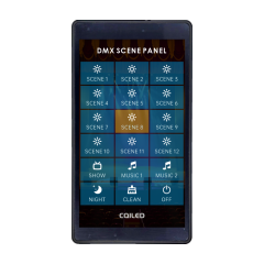 5" DMX Scene Panel, PoE, UDP/OSC, RGBW/CCT, 86/Gang Box,Whymelighting – Pro LED Strips & Diffused Blocks, Factory Direct,5" DMX Scene Panel, PoE, UDP/OSC, RGBW/CCT, 86/Gang Box