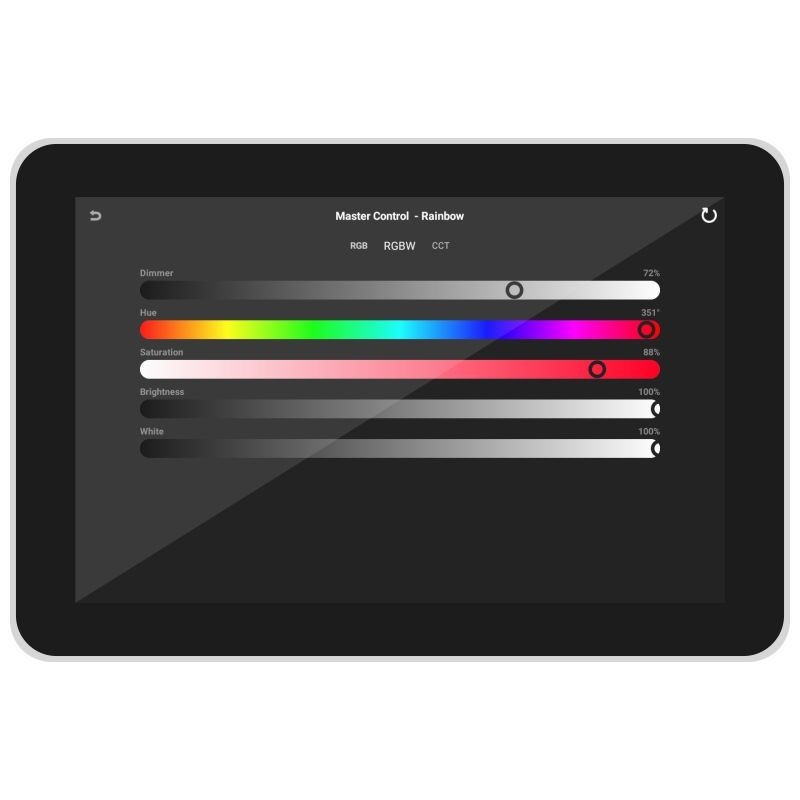 10" PoE Smart Scene Panel, UDP/OSC, DMX Control, 86/Gang Box,Whymelighting – Pro LED Strips & Diffused Blocks, Factory Direct,10" PoE Smart Scene Panel, UDP/OSC, DMX Control, 86/Gang Box
