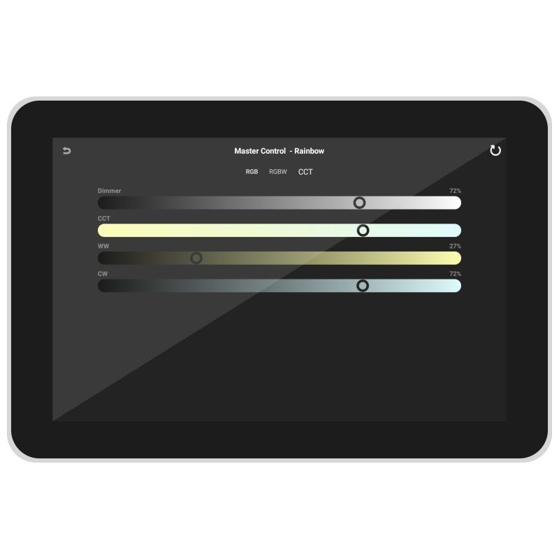 10" PoE Smart Scene Panel, UDP/OSC, DMX Control, 86/Gang Box,Whymelighting – Pro LED Strips & Diffused Blocks, Factory Direct,10" PoE Smart Scene Panel, UDP/OSC, DMX Control, 86/Gang Box