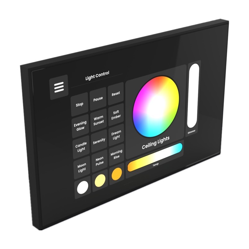 NATOUCH-8 8" Smart Scene Panel, PoE/12V, Nicolaudie ESA Pro,Whymelighting – Pro LED Strips & Diffused Blocks, Factory Direct,NATOUCH-8 8" Smart Scene Panel, PoE/12V, Nicolaudie ESA Pro