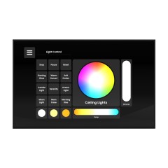 NATOUCH-8 8" Smart Scene Panel, PoE/12V, Nicolaudie ESA Pro,Whymelighting – Pro LED Strips & Diffused Blocks, Factory Direct,NATOUCH-8 8" Smart Scene Panel, PoE/12V, Nicolaudie ESA Pro