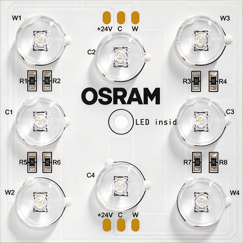 68×68mm 24V Tunable White Block  4×2700K 4×6500K, OSRAM 90CRI,Whymelighting – Pro LED Strips & Diffused Blocks, Factory Direct,68×68mm 24V Tunable White Block  4×2700K 4×6500K, OSRAM 90CRI