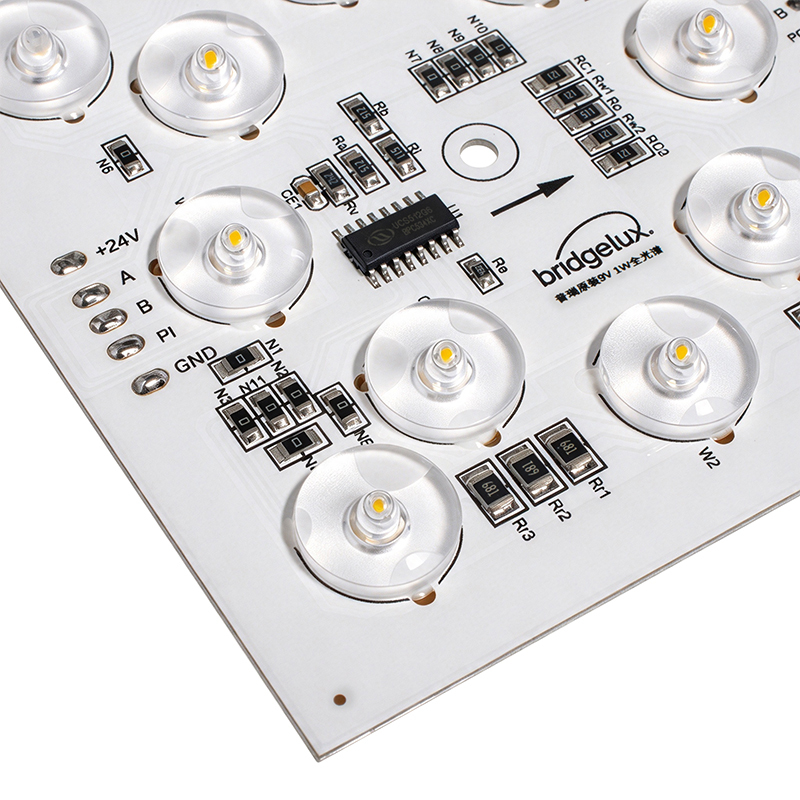 90mm 24V RGBCW DMX Block  UCS512G6  4RGB+4WW+4CW,Whymelighting – Pro LED Strips & Diffused Blocks, Factory Direct,90mm 24V RGBCW DMX Block  UCS512G6  4RGB+4WW+4CW
