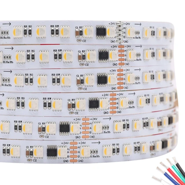 5050 RGBW LED UCS512H4L Light Strip 12mm 24V 60 LEDs,Whymelighting – Pro LED Strips & Diffused Blocks, Factory Direct,5050 RGBW LED UCS512H4L Light Strip 12mm 24V 60 LEDs