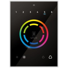 STICK-CW4 WiFi Touch DMX Panel, 2x512ch, 6 Keys, 86 Box,Whymelighting – Pro LED Strips & Diffused Blocks, Factory Direct,STICK-CW4 WiFi Touch DMX Panel, 2x512ch, 6 Keys, 86 Box