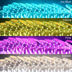 12V S-Shape RGBW LED Strip 5050 4-in-1 6000K,,Whymelighting – Pro LED Strips & Diffused Blocks, Factory Direct,12V S-Shape RGBW LED Strip 5050 4-in-1 6000K,