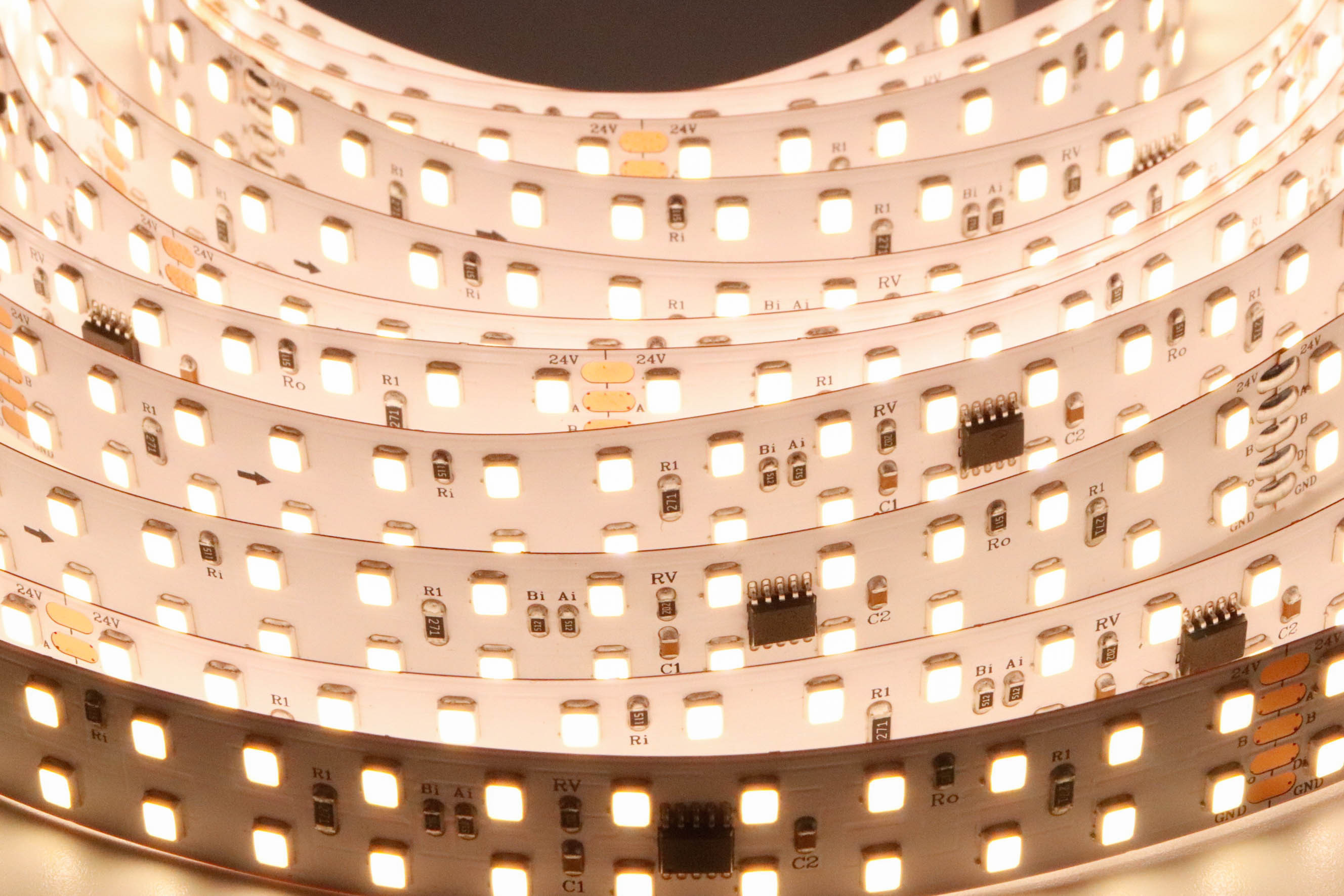 24V 2835 White DMX Strip, 240LED/m, 8px, Double Row, UCS512H5L,Whymelighting – Pro LED Strips & Diffused Blocks, Factory Direct,24V 2835 White DMX Strip, 240LED/m, 8px, Double Row, UCS512H5L