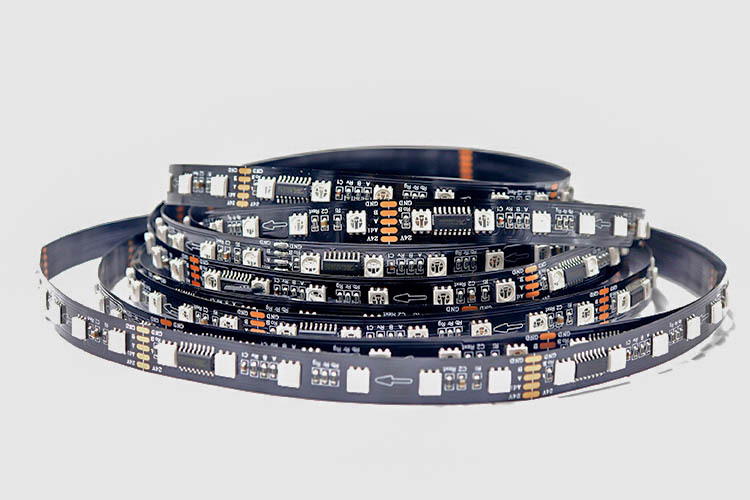 24V 5050 RGB DMX Strip, UCS512C4, 60LED/m, 10px, 12mm,Whymelighting – Pro LED Strips & Diffused Blocks, Factory Direct,24V 5050 RGB DMX Strip, UCS512C4, 60LED/m, 10px, 12mm