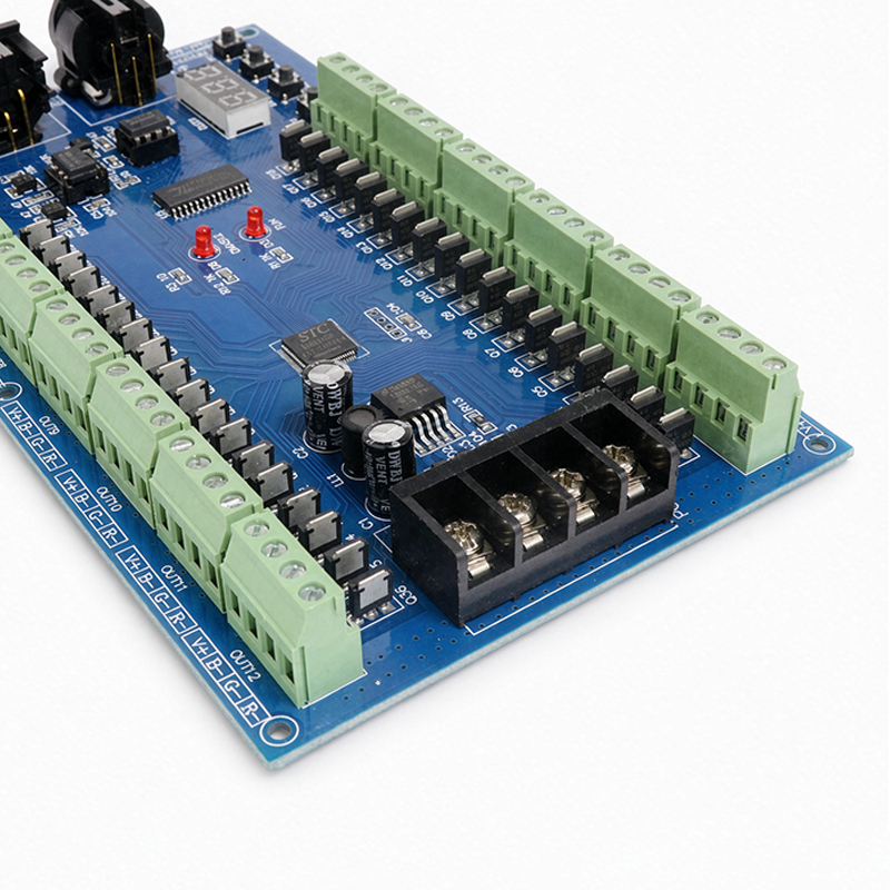 36-Channel DMX512 LED Decoder Bare Board Constant Voltage PWM DMX Controller,Whymelighting – Pro LED Strips & Diffused Blocks, Factory Direct,36-Channel DMX512 LED Decoder Bare Board Constant Voltage PWM DMX Controller