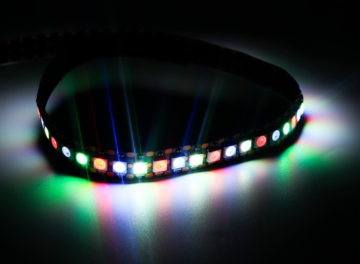 SK6812 5050 RGBW 144 LEDs 5V Individually Addressable LED Strip RGB+White Pixel Tape,Whymelighting – Pro LED Strips & Diffused Blocks, Factory Direct,SK6812 5050 RGBW 144 LEDs 5V Individually Addressable LED Strip RGB+White Pixel Tape