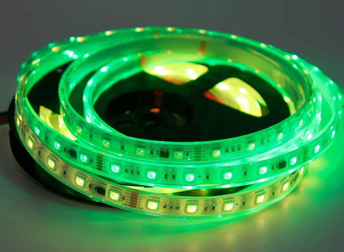 UCS512H4L 5050 RGB LED Strip 8-Pixel 48 LEDs 24V DMX512 Addressable10MM,Whymelighting – Pro LED Strips & Diffused Blocks, Factory Direct,UCS512H4L 5050 RGB LED Strip 8-Pixel 48 LEDs 24V DMX512 Addressable10MM