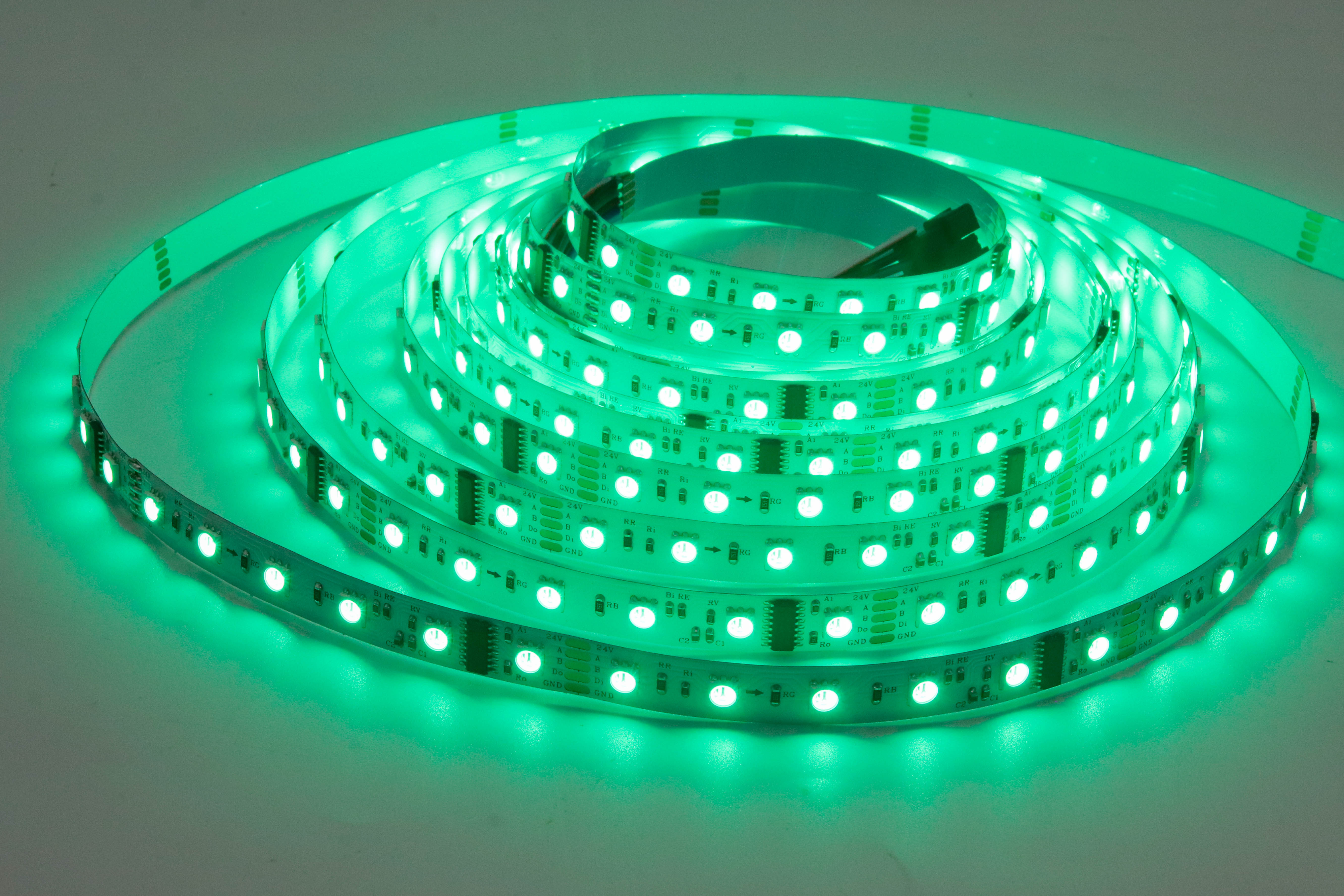 24V SM18512P 5050 RGB Dream Color LED Strip 60 LEDs/ 10 Addressable Pixels,Whymelighting – Pro LED Strips & Diffused Blocks, Factory Direct,24V SM18512P 5050 RGB Dream Color LED Strip 60 LEDs/ 10 Addressable Pixels