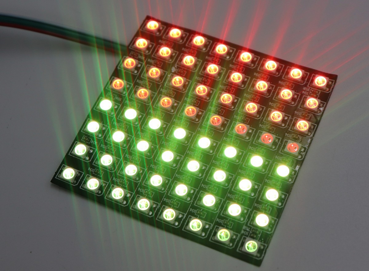 DC5V SK6812 8×8 RGB LED Matrix Panel 64 LEDs Flexible Mini Pixel Screen,Whymelighting – Pro LED Strips & Diffused Blocks, Factory Direct,DC5V SK6812 8×8 RGB LED Matrix Panel 64 LEDs Flexible Mini Pixel Screen