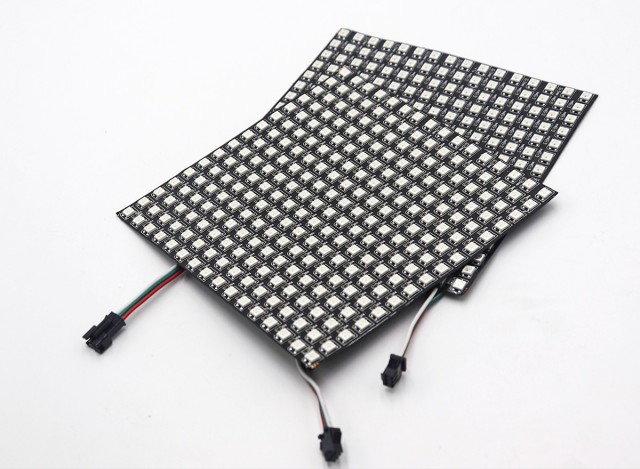 5V SK6812 16×16 RGB LED Matrix Panel 256 5050 Pixels Flexible Pixel Screen,Whymelighting – Pro LED Strips & Diffused Blocks, Factory Direct,5V SK6812 16×16 RGB LED Matrix Panel 256 5050 Pixels Flexible Pixel Screen