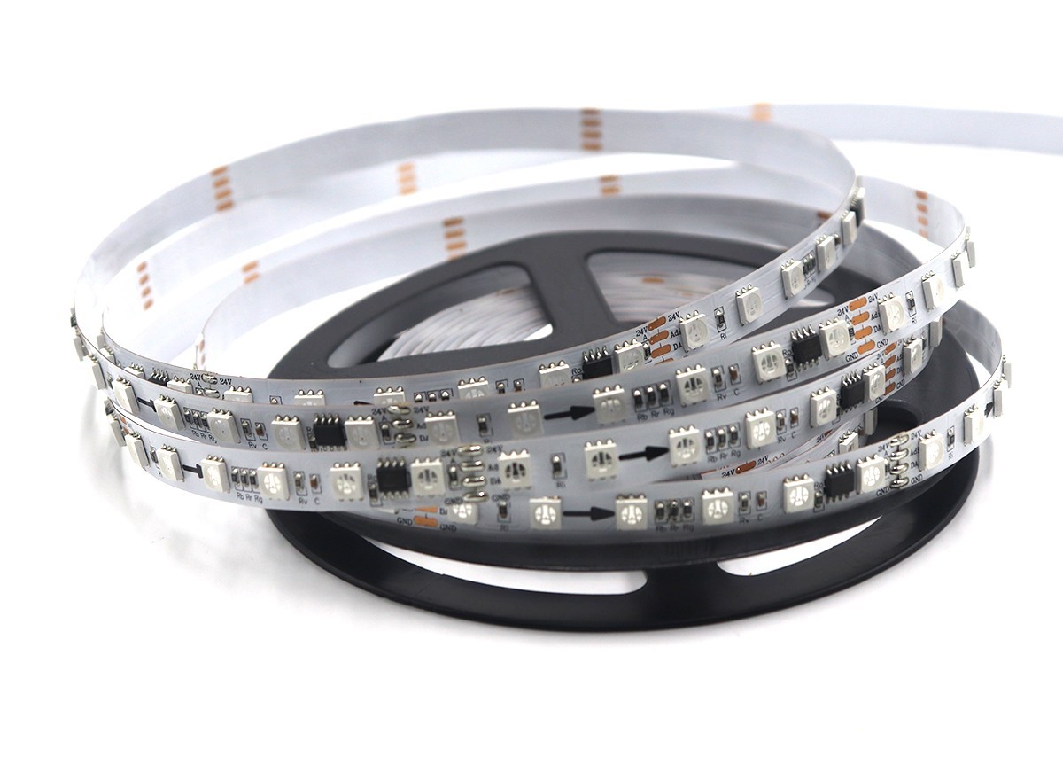 UCS512B3 5050 RGB LED Strip 10-Pixel 60 LEDs 24V DMX512 Addressable 10MM,Whymelighting – Pro LED Strips & Diffused Blocks, Factory Direct,UCS512B3 5050 RGB LED Strip 10-Pixel 60 LEDs 24V DMX512 Addressable 10MM