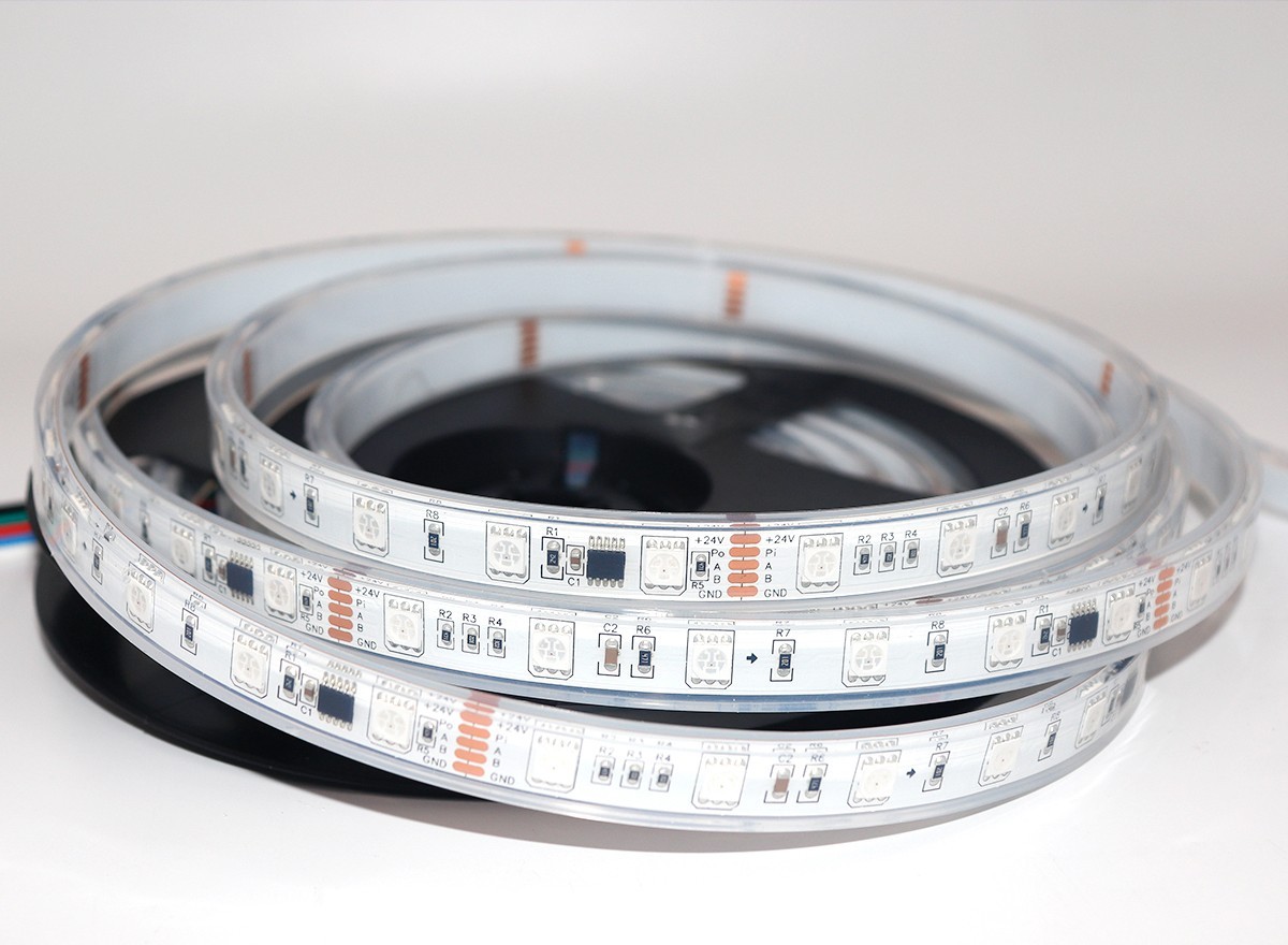 UCS512H4L 5050 RGB LED Strip 8-Pixel 48 LEDs 24V DMX512 Addressable10MM,Whymelighting – Pro LED Strips & Diffused Blocks, Factory Direct,UCS512H4L 5050 RGB LED Strip 8-Pixel 48 LEDs 24V DMX512 Addressable10MM
