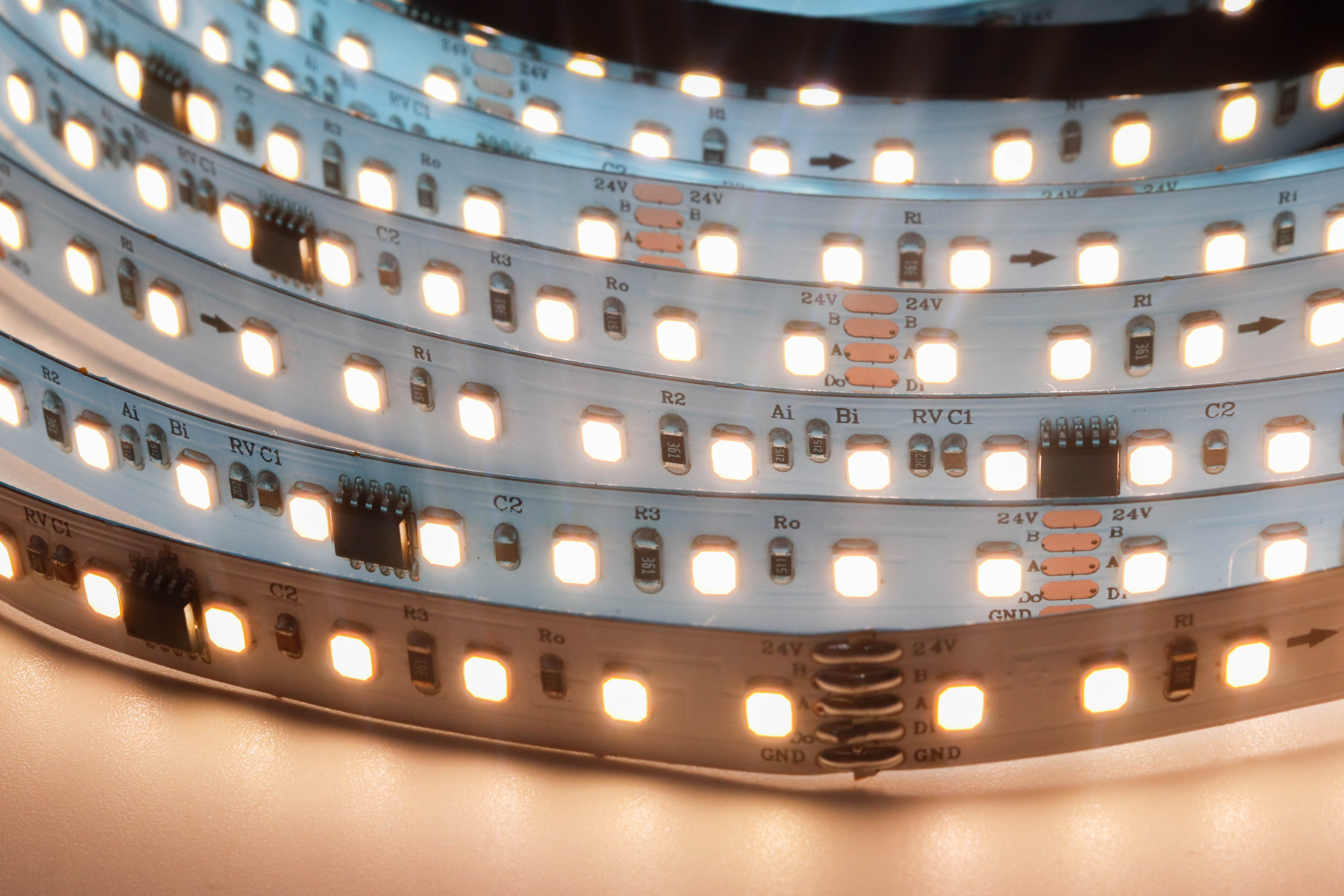 UCS512H4L 2835 Single Color LED Strip Light 8-Segment 120 LEDs 24V 10mm,Whymelighting – Pro LED Strips & Diffused Blocks, Factory Direct,UCS512H4L 2835 Single Color LED Strip Light 8-Segment 120 LEDs 24V 10mm