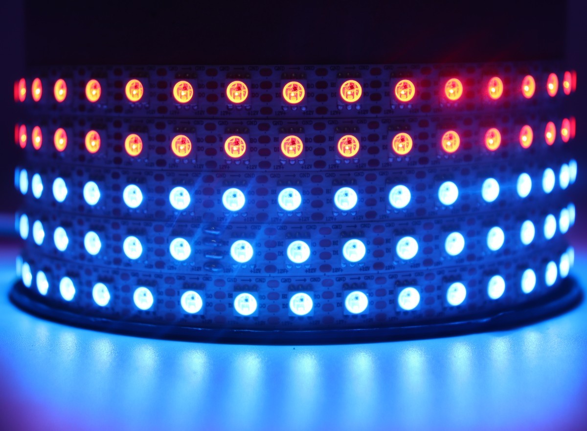 DC12V SK6813 Built-in IC SMD5050 RGB LED Strip 96LEDs/m 96Pixels/m 10mm,Whymelighting – Pro LED Strips & Diffused Blocks, Factory Direct,DC12V SK6813 Built-in IC SMD5050 RGB LED Strip 96LEDs/m 96Pixels/m 10mm