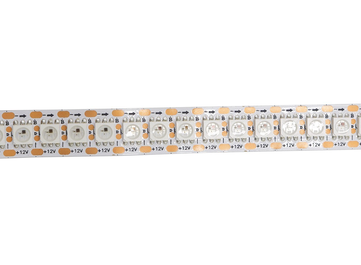 DC12V SK6813 Built-in IC SMD5050 RGB LED Strip 144LEDs 144Pixels 12mm PCB,Whymelighting – Pro LED Strips & Diffused Blocks, Factory Direct,DC12V SK6813 Built-in IC SMD5050 RGB LED Strip 144LEDs 144Pixels 12mm PCB