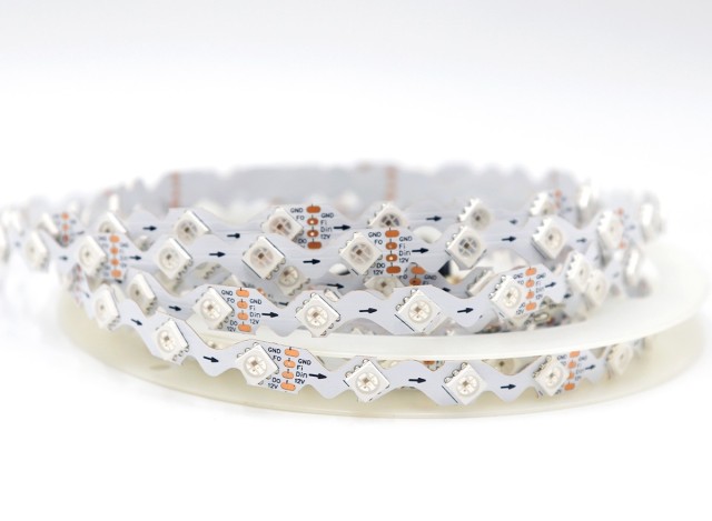 DC12V SK6813 Built-in IC SMD5050 RGB S-Shape ZigZag LED Strip 60 LED Strip,Whymelighting – Pro LED Strips & Diffused Blocks, Factory Direct,DC12V SK6813 Built-in IC SMD5050 RGB S-Shape ZigZag LED Strip 60 LED Strip